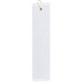 Premium Golf Towel - Trifolded (White Imprinted)